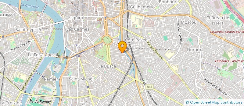 localisation de l'entreprise MONSIEUR THIERRY CASADAVALL à TOULOUSE