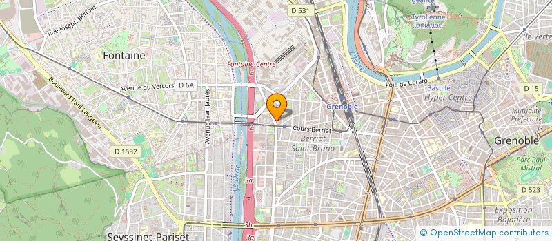 localisation de l'entreprise MONSIEUR THIERRY CASCALES à GRENOBLE