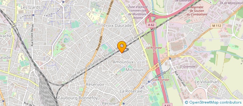 localisation de l'entreprise MONSIEUR THIERRY CASTAGNE à TOULOUSE