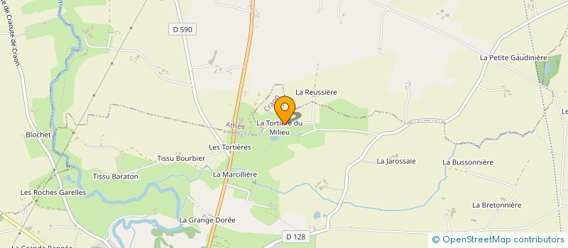 localisation de l'entreprise MONSIEUR THIERRY CASTELLIER à CRAON