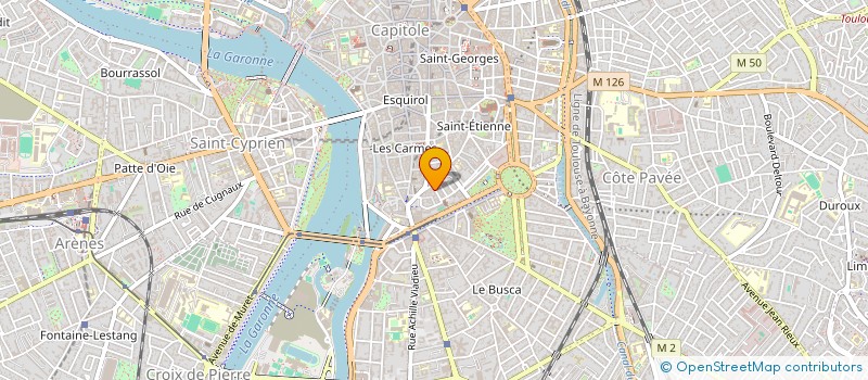 localisation de l'entreprise MONSIEUR THIERRY CASTERAN à TOULOUSE