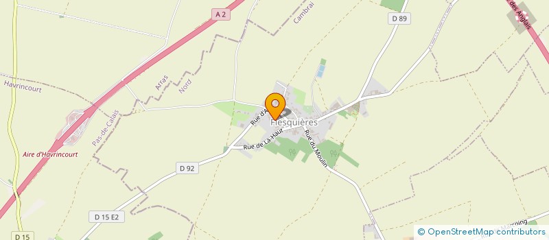 localisation de l'entreprise MONSIEUR THIERRY CATTEAU  FLESQUIERES