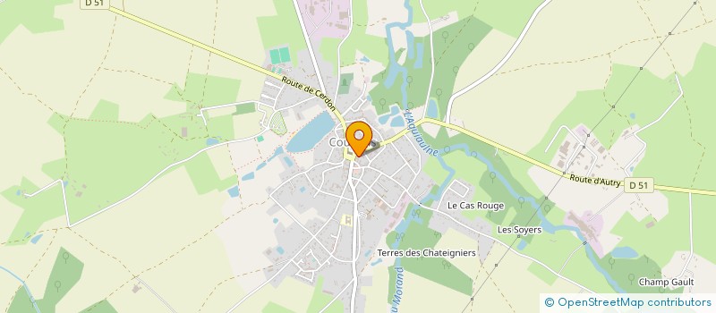 localisation de l'entreprise MONSIEUR THIERRY CAUET à ORLEANS