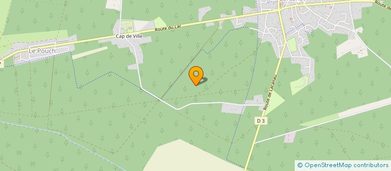 localisation de l'entreprise MONSIEUR THIERRY CAUSSAN  CARCANS