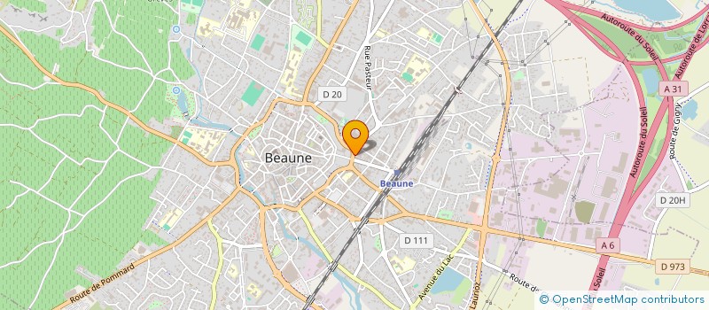 localisation de l'entreprise MONSIEUR THIERRY CAUTAIN à BEAUNE