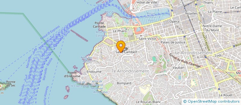 localisation de l'entreprise MONSIEUR THIERRY CAUWET à MARSEILLE