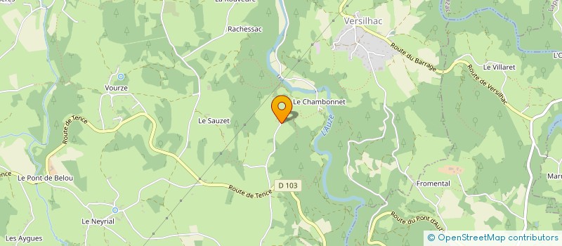 localisation de l'entreprise MONSIEUR THIERRY CELLE  YSSINGEAUX