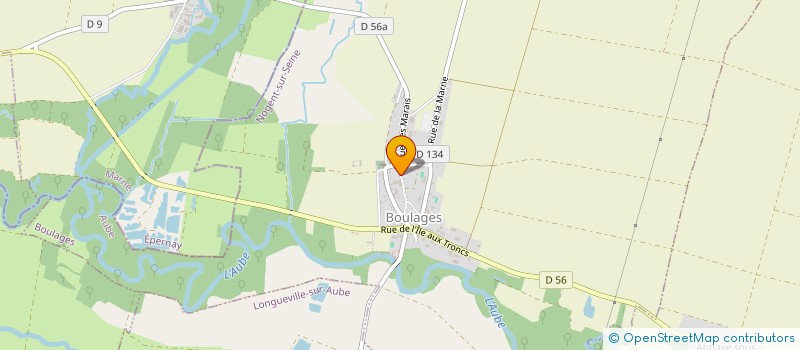 localisation de l'entreprise MONSIEUR THIERRY CELLIER  BOULAGES