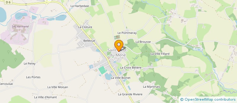 localisation de l'entreprise MONSIEUR THIERRY CELOT à LE MENE