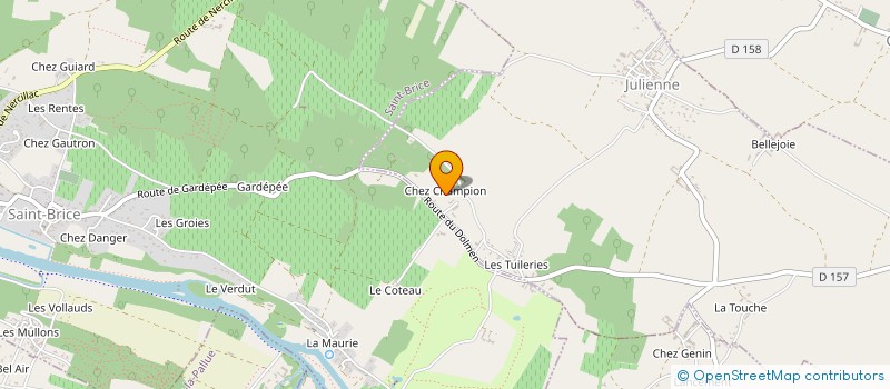 localisation de l'entreprise MONSIEUR THIERRY CERESA à JULIENNE