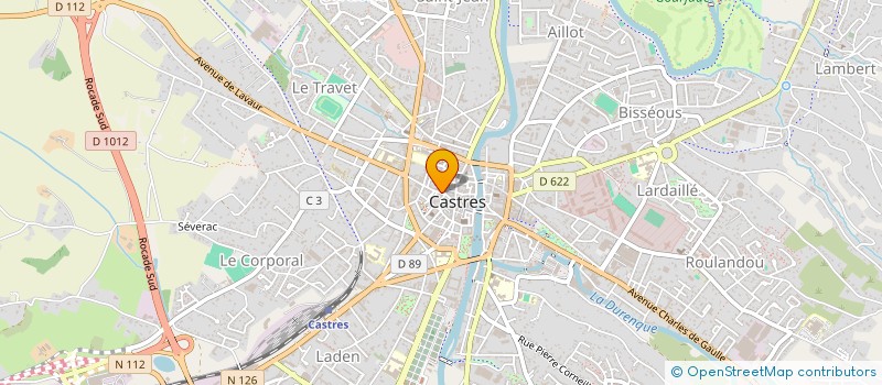 localisation de l'entreprise MONSIEUR THIERRY CERESOLI à CASTRES