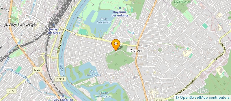 localisation de l'entreprise MONSIEUR THIERRY CERISIER à DRAVEIL