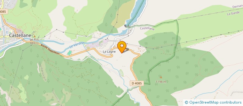 localisation de l'entreprise MONSIEUR THIERRY CHABANE à CASTELLANE
