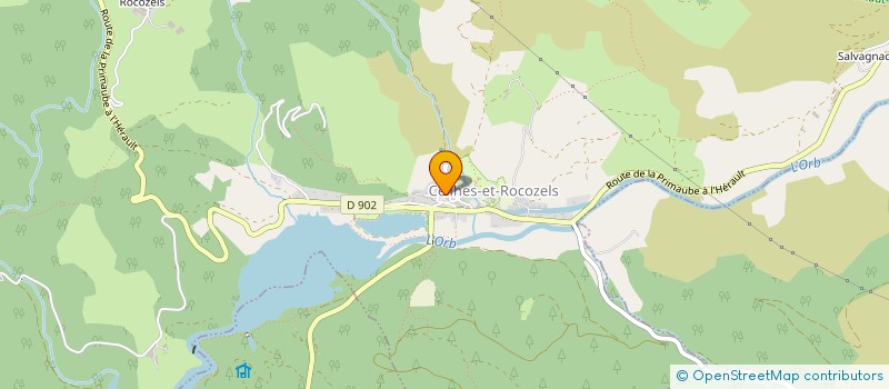 localisation de l'entreprise MONSIEUR THIERRY CHABARDEZ à LA TOUR-SUR-ORB