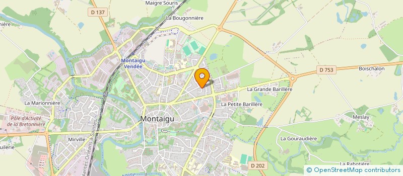 localisation de l'entreprise MONSIEUR THIERRY CHABOT à MONTAIGU-VENDEE