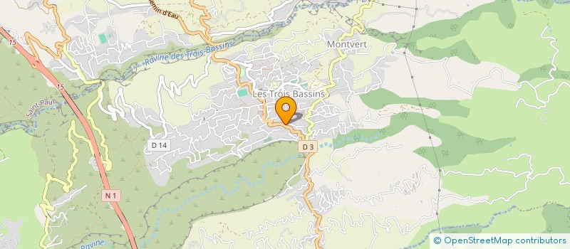 localisation de l'entreprise MONSIEUR THIERRY CHAMBRY  LES TROIS-BASSINS