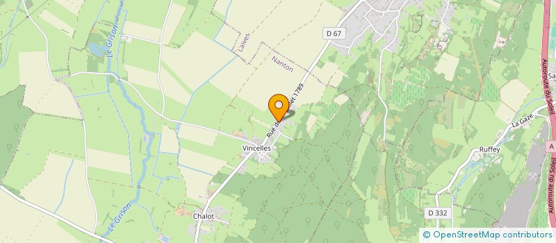 localisation de l'entreprise MONSIEUR THIERRY CHAMELOT  NANTON