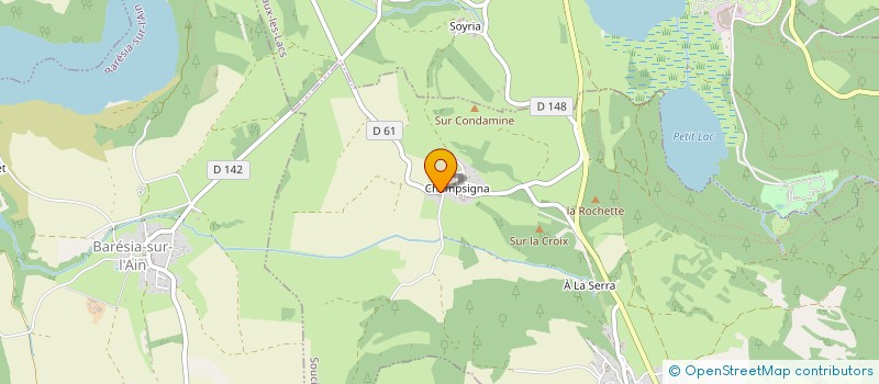 localisation de l'entreprise MONSIEUR THIERRY CHAMOUTON  SOUCIA