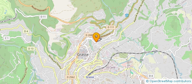 localisation de l'entreprise MONSIEUR THIERRY CHAMPENOIS à GRASSE