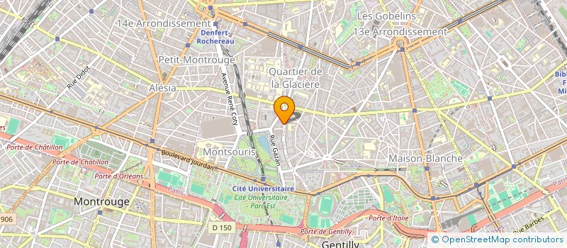 localisation de l'entreprise MONSIEUR THIERRY CHAPUT  PARIS