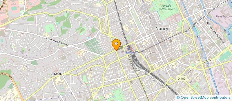 localisation de l'entreprise MONSIEUR THIERRY CHAPUT  NANCY