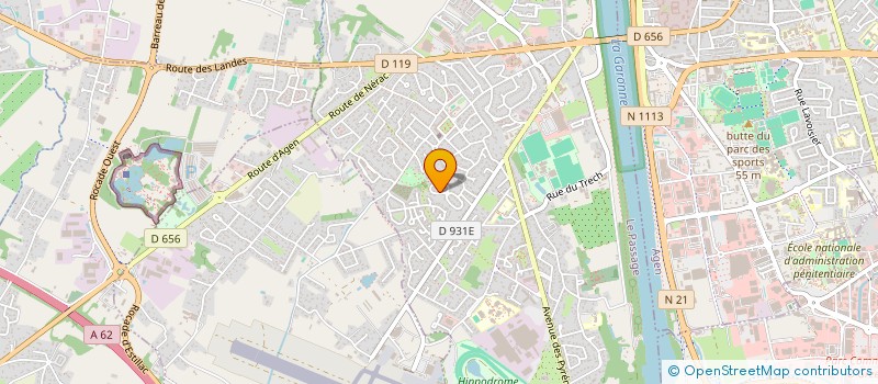 localisation de l'entreprise MONSIEUR THIERRY CHARLES RENE BLOT  LE PASSAGE