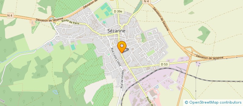 localisation de l'entreprise MONSIEUR THIERRY CHARLET  SEZANNE