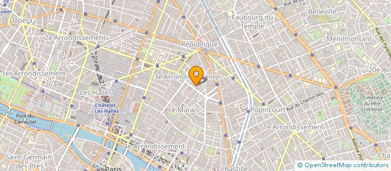 localisation de l'entreprise MONSIEUR THIERRY CHARPENTIER  PARIS