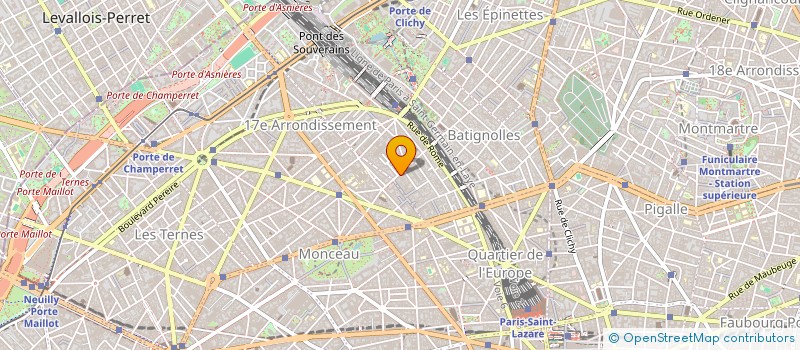 localisation de l'entreprise MONSIEUR THIERRY CHARTIER  PARIS