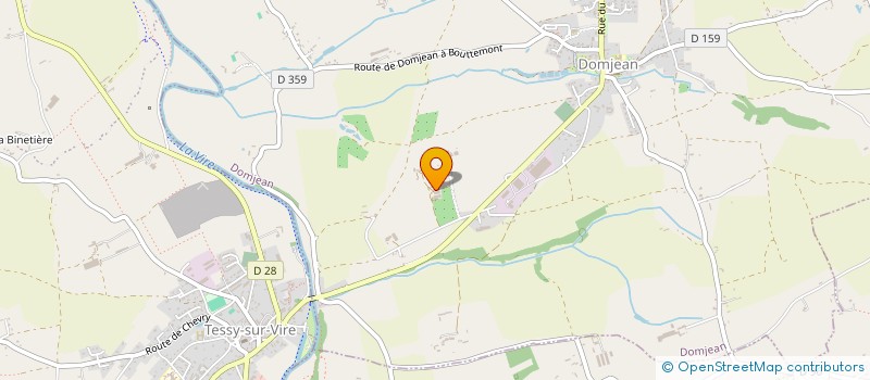 localisation de l'entreprise MONSIEUR THIERRY CHASLES  DOMJEAN