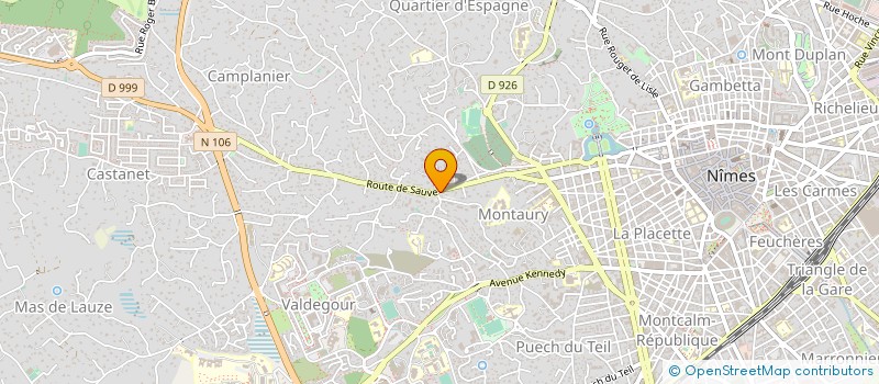 localisation de l'entreprise MONSIEUR THIERRY CHENOT à NIMES