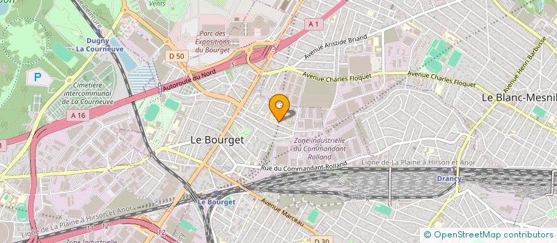 localisation de l'entreprise MONSIEUR THIERRY CHENUET  BONDY