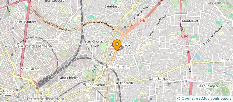 localisation de l'entreprise MONSIEUR THIERRY CHERIER à MARSEILLE