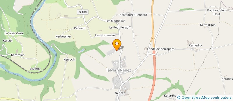 localisation de l'entreprise MONSIEUR THIERRY CHEVALIER  PLUMELIAU-BIEUZY