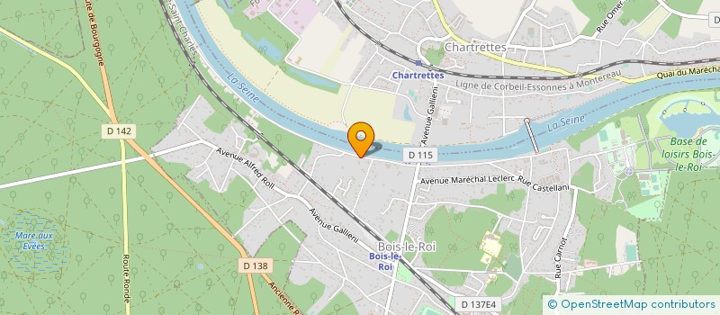 localisation de l'entreprise MONSIEUR THIERRY CHEVALME à BOIS-LE-ROI