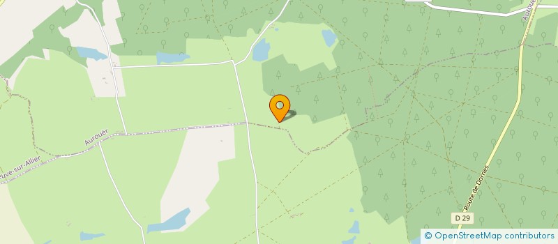 localisation de l'entreprise MONSIEUR THIERRY CHEVASSON  AUROUER