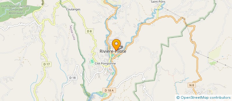 localisation de l'entreprise MONSIEUR THIERRY CHEVILTARD  RIVIERE-PILOTE