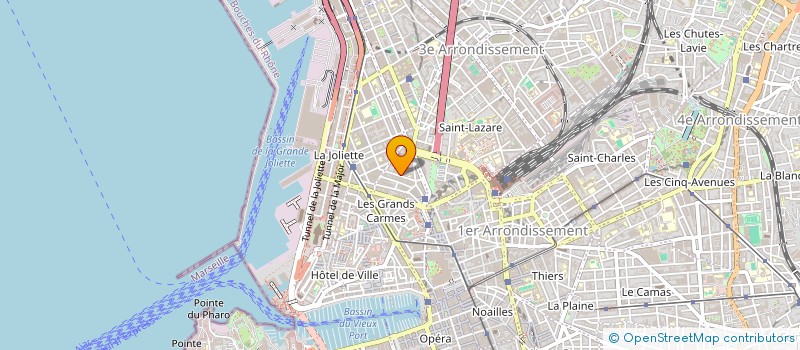 localisation de l'entreprise MONSIEUR THIERRY CHIERA à MARSEILLE