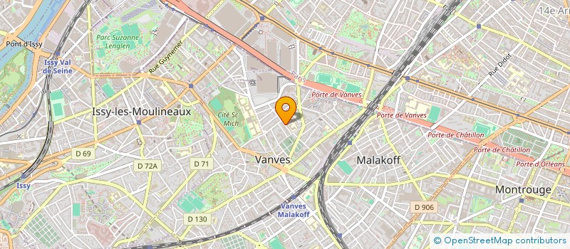 localisation de l'entreprise MONSIEUR THIERRY CHIOFALO  VANVES