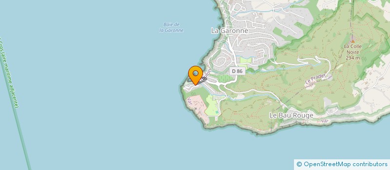 localisation de l'entreprise MONSIEUR THIERRY CHIRON  CARQUEIRANNE