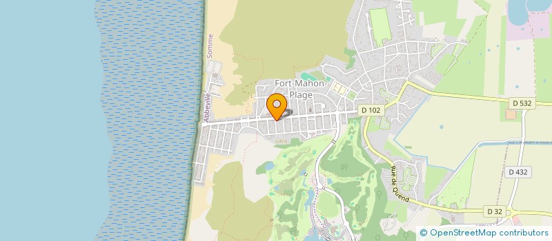 localisation de l'entreprise MONSIEUR THIERRY CHIVOT  FORT-MAHON-PLAGE