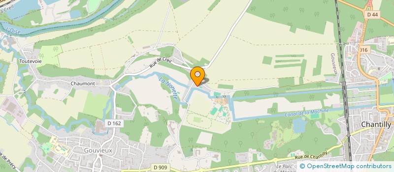 localisation de l'entreprise MONSIEUR THIERRY CHOAIN  GOUVIEUX