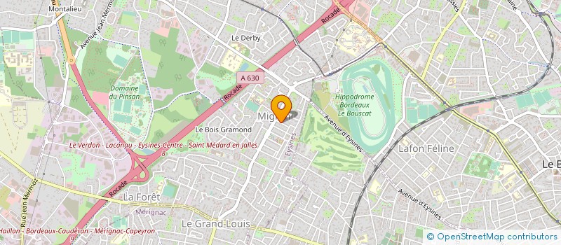 localisation de l'entreprise MONSIEUR THIERRY CHOIME  LE TAILLAN-MEDOC