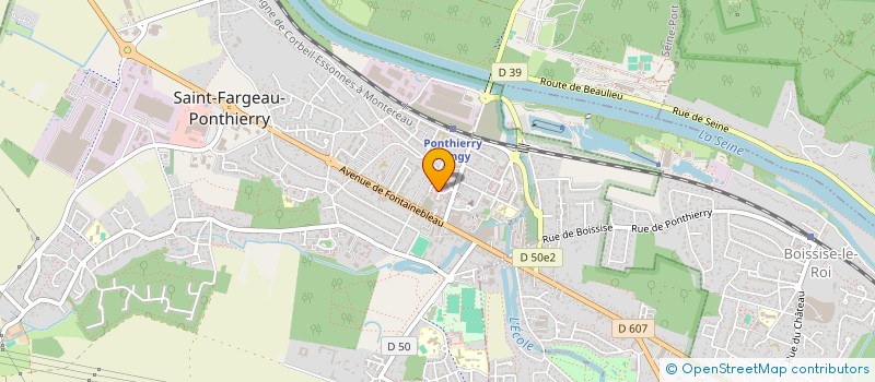 localisation de l'entreprise MONSIEUR THIERRY CHOL  SAINT-FARGEAU-PONTHIERRY