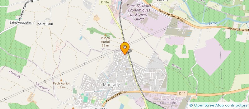 localisation de l'entreprise MONSIEUR THIERRY CHOQUART  MONTADY