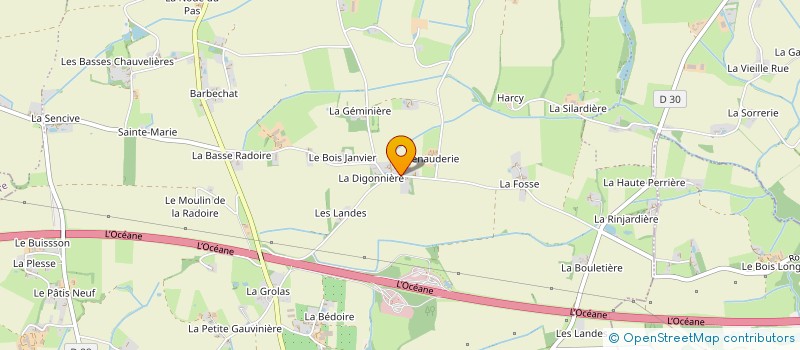 localisation de l'entreprise MONSIEUR THIERRY CHOVEAU à LOIREAUXENCE