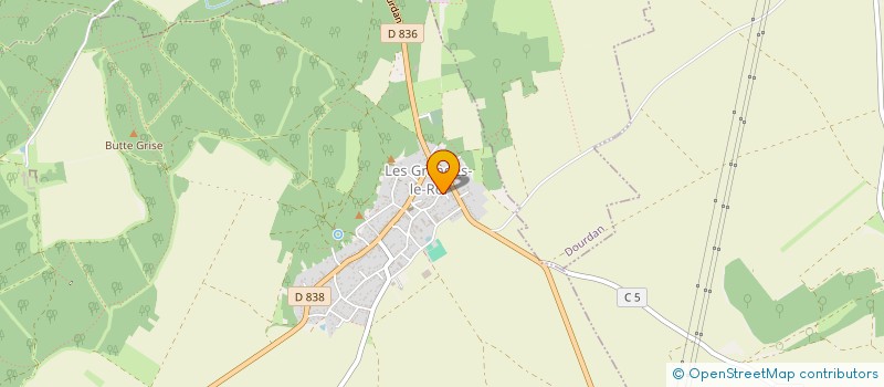 localisation de l'entreprise MONSIEUR THIERRY CHOW SHI YEE à LES GRANGES-LE-ROI