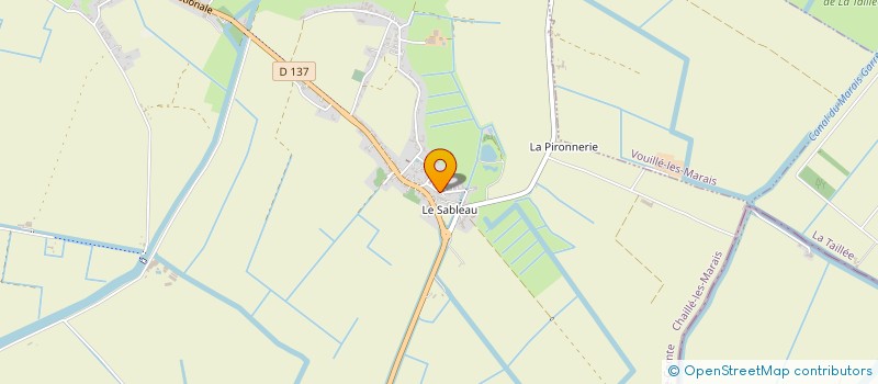 localisation de l'entreprise MONSIEUR THIERRY CHRISTOPHE  CHAILLE-LES-MARAIS