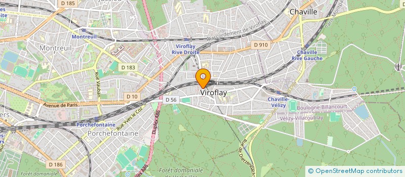 localisation de l'entreprise MONSIEUR THIERRY CHURLET à VIROFLAY