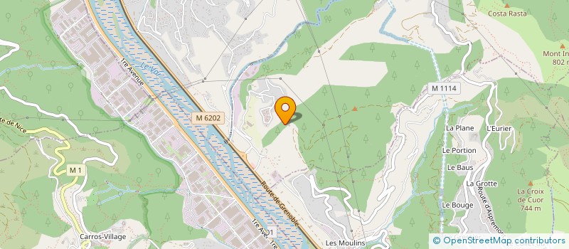 localisation de l'entreprise MONSIEUR THIERRY CIABATTI  COLOMARS